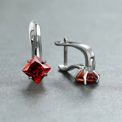 Sylvette Rubienne Earrings | White Gold 18k