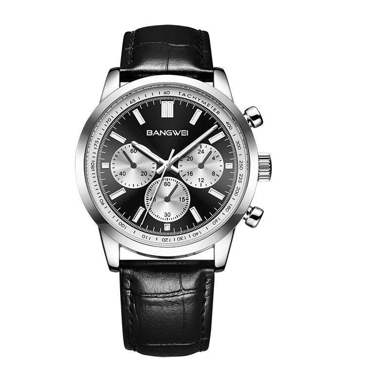 Casual Sport Military Business Leather Quartz Watch™