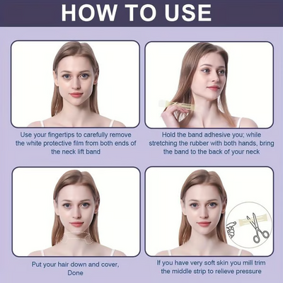 Liftique™ — Instantly Sculpt a Youthful Neckline Without Pain or Pins