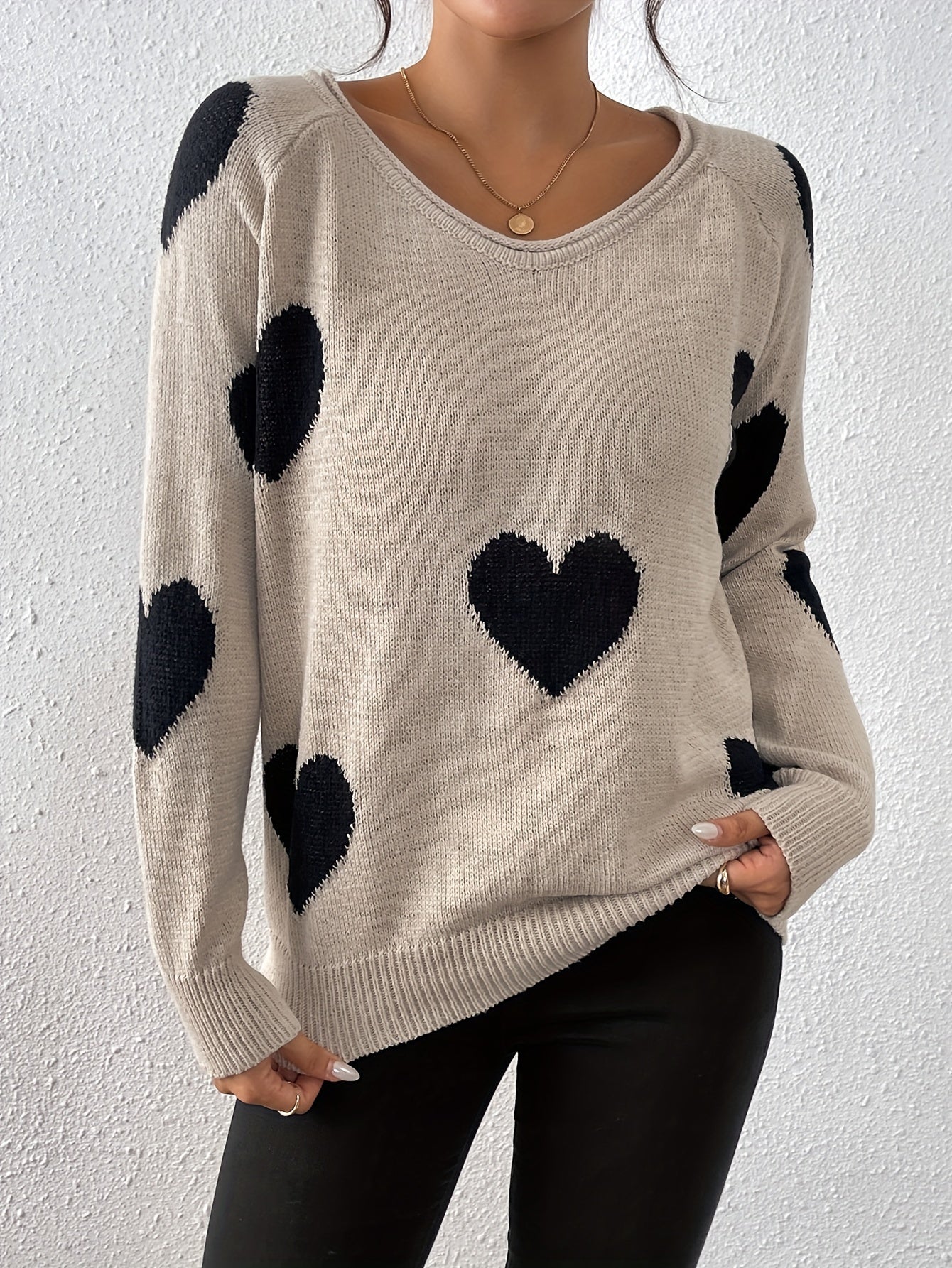 Lory | Elegant Long-Sleeve Knit Pullover