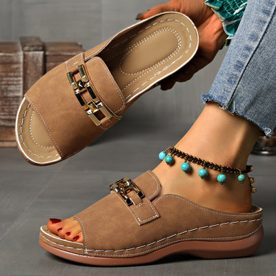 Kathryna™ | Comfy Buckle Sandals