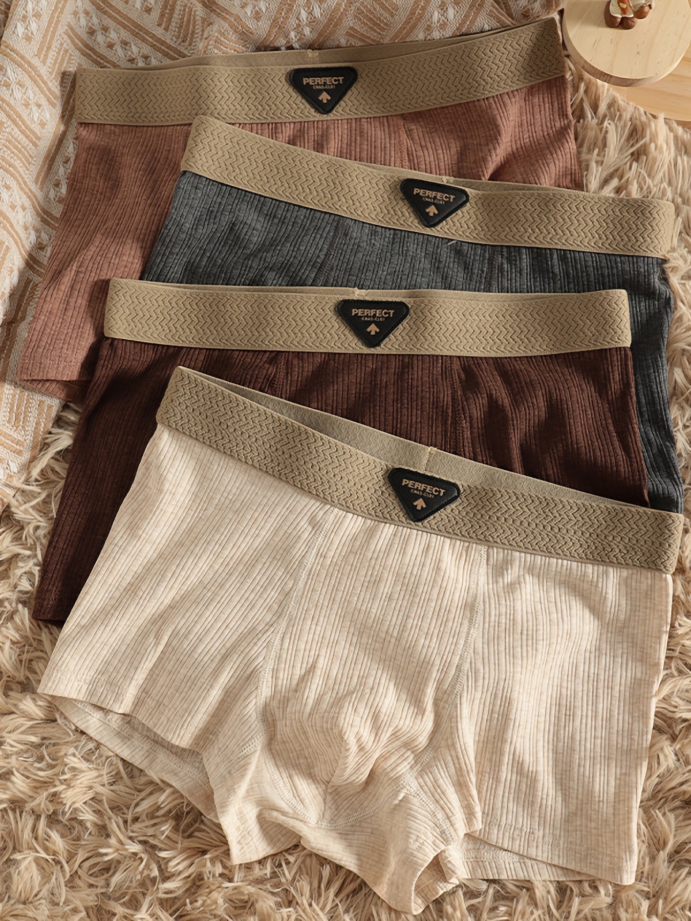 Ettore Basile  Breathable Cotton Boxer Briefs (4-Pack)