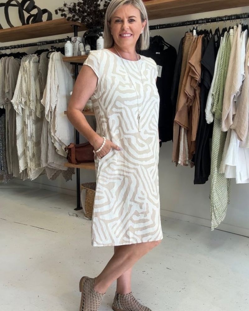 Natalie | Round Neck Dress