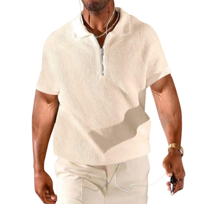 Vinthentic Parma Men's Zipper Polo