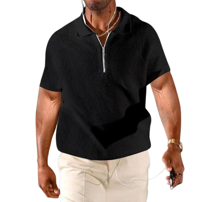 Vinthentic Parma Men's Zipper Polo