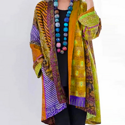 Women's bohemian kimono cardigan for effortless charm