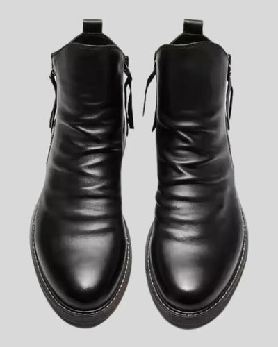 Leonardo - Side Zip Ankle Boots