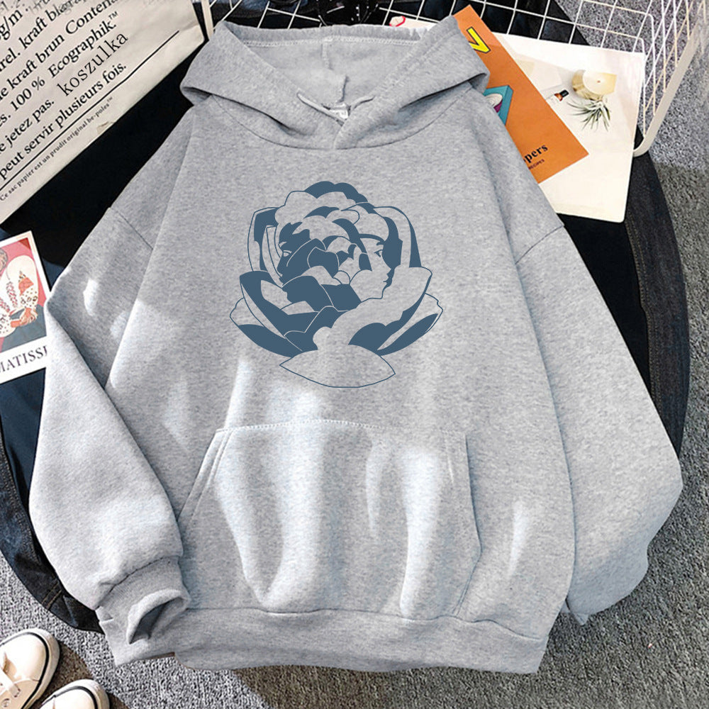 Men’s Hoodie – Oversized Fit – Cotton Blend – Graphic Front – Casual Streetwear