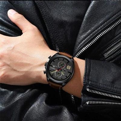 James - Waterproof Chronograph Sports Watch with Military Design
