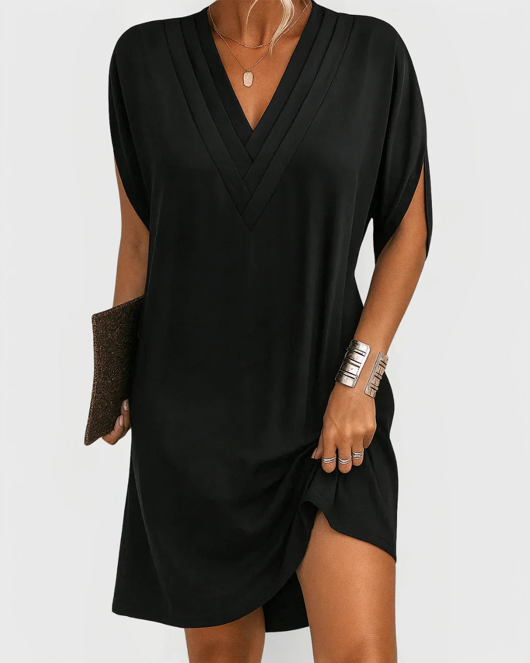 Sense™ - ELEGANT DRESS WITH FLATTERING CUT