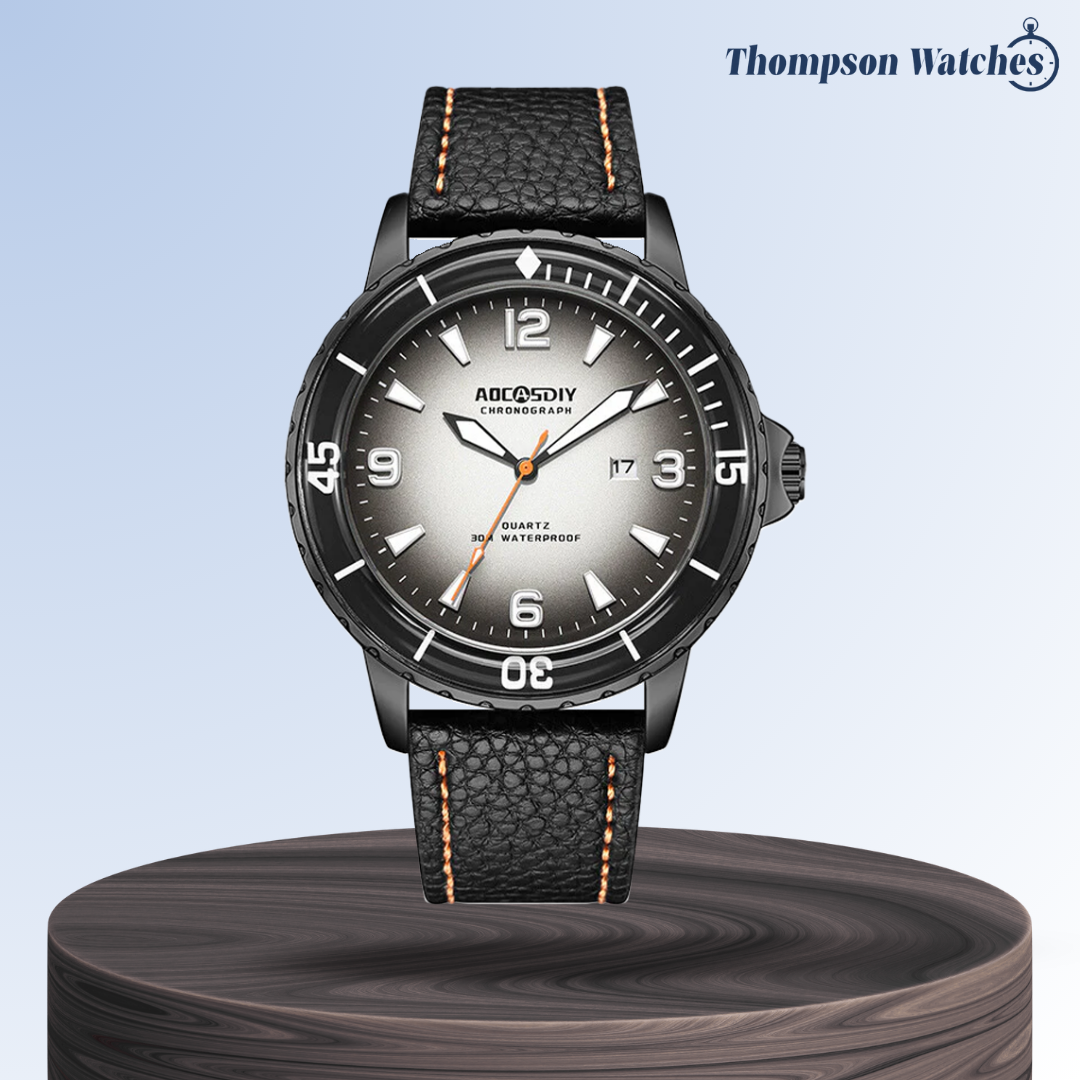 Jeferson | Rugged Men’s Leather Watch