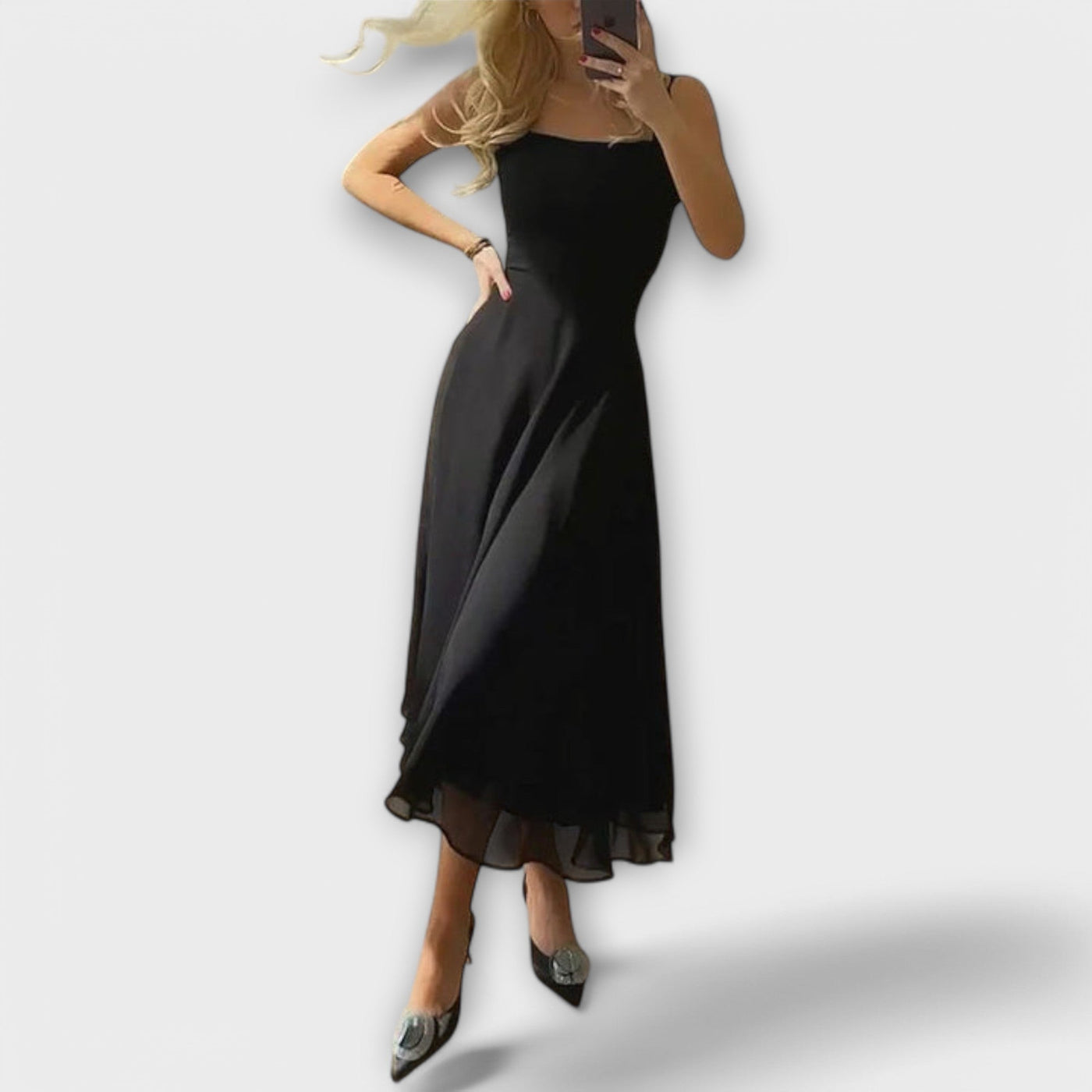 Rhazmiel | Elegant Sleeveless Dress