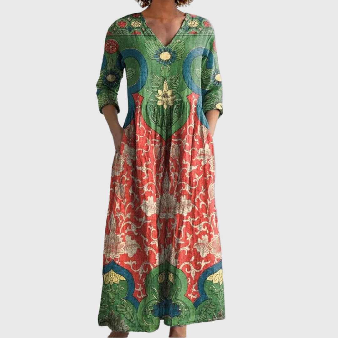 Zara | Festival Garden Boho Maxi Dress