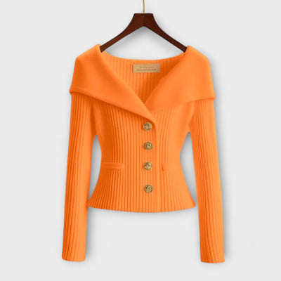 Renée – Ribbed Knit Jacket