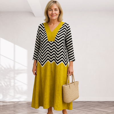 Aria | Graphic Detail Summer Dress