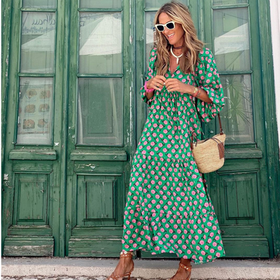 PAIGE | RELAXED BOHO MAXI DRESS
