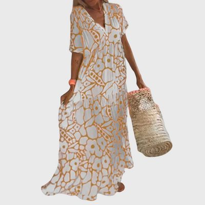 Avery | Sun-Kissed Stroll Lightweight Dress