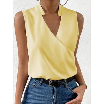 Celine | Summer Light V-Neck Top