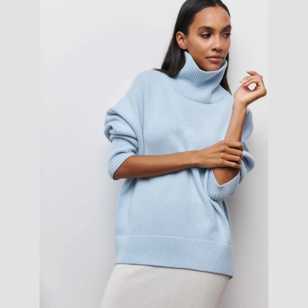 Avery | Classic Cozy Turtleneck Sweater