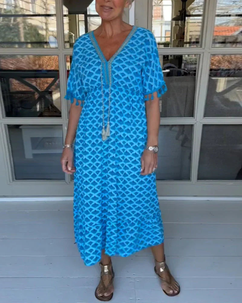 Jelly - Embellished V-Neck Dress