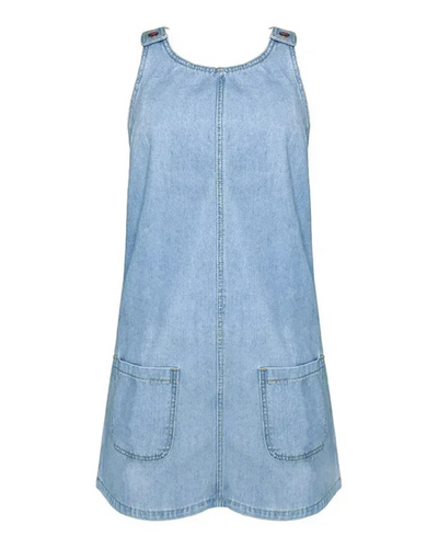 Jane | Denim Dress with Flattering Cut