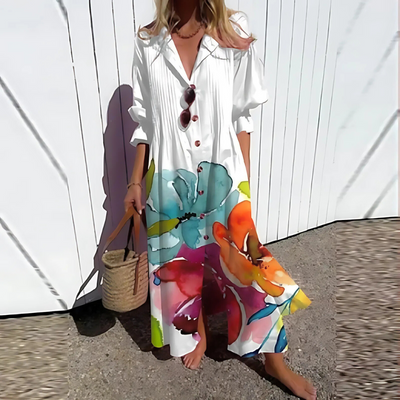 Janet | Luxury Boho Style Maxi Dress