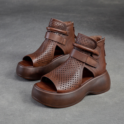 Federica ~ Timeless Leather Orthopedic Sandals