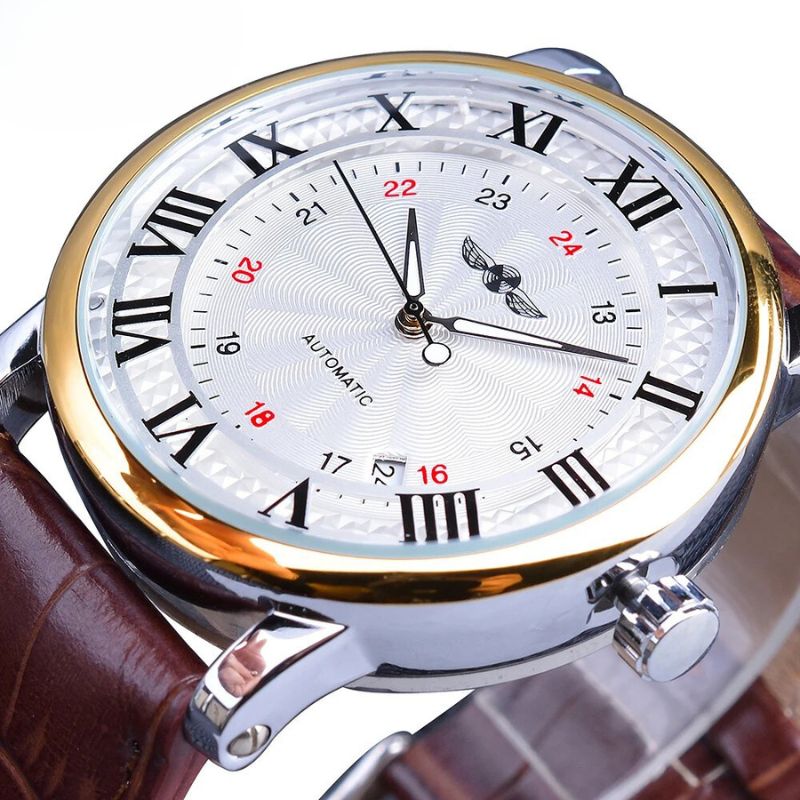 Luxury Leather Fully Automatic Watch™