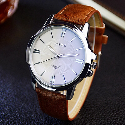 Harry Melbourne® - Luxurious Blue Glass Leather Watch