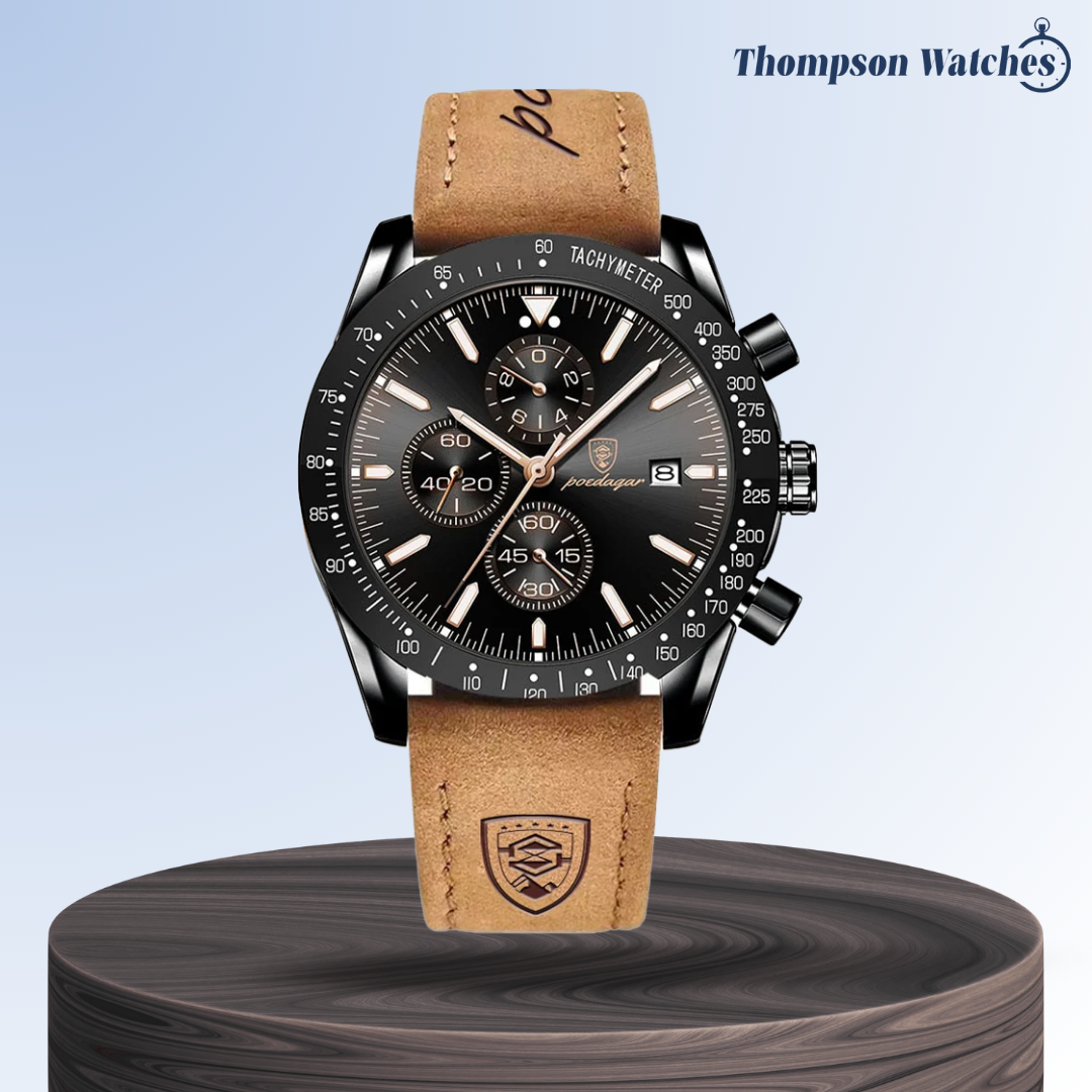 David | Stylish Men’s Chronograph with Versatile Strap Options | 44mm