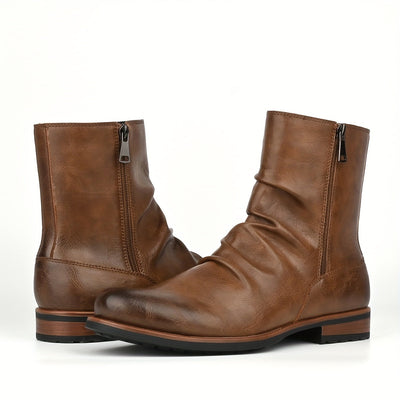 Julien Perrotin Leather Ankle Boots