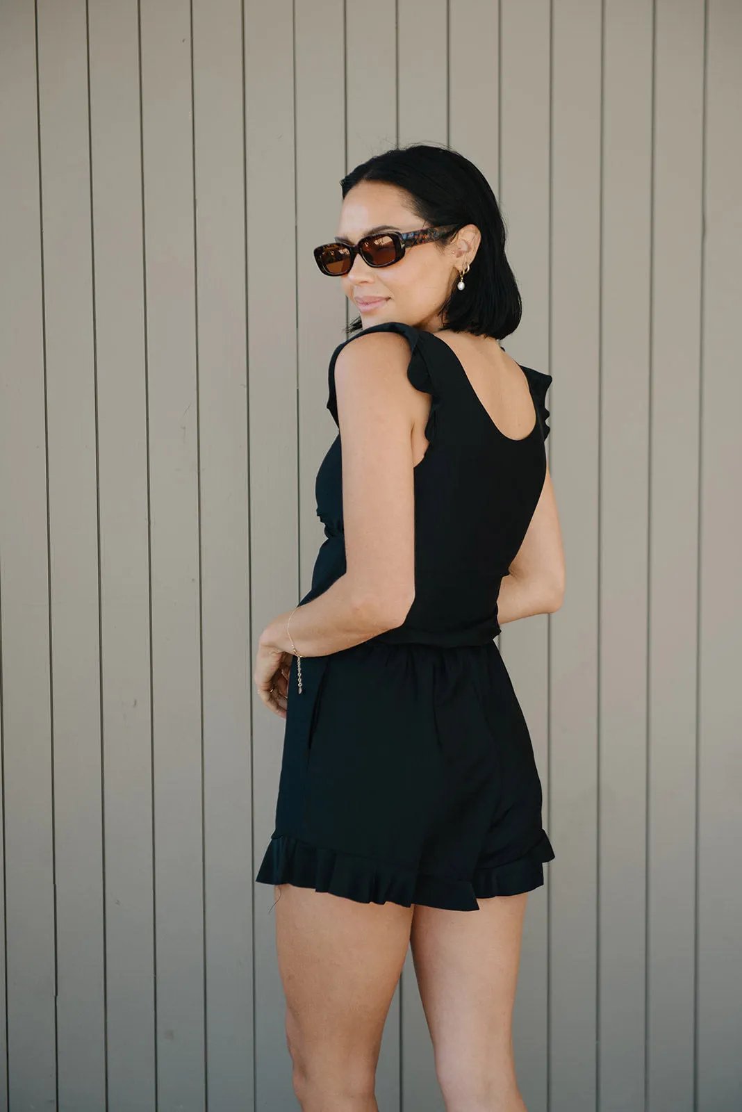 Agnieszka – Ruffled Swimsuit with Built-In Bust Support