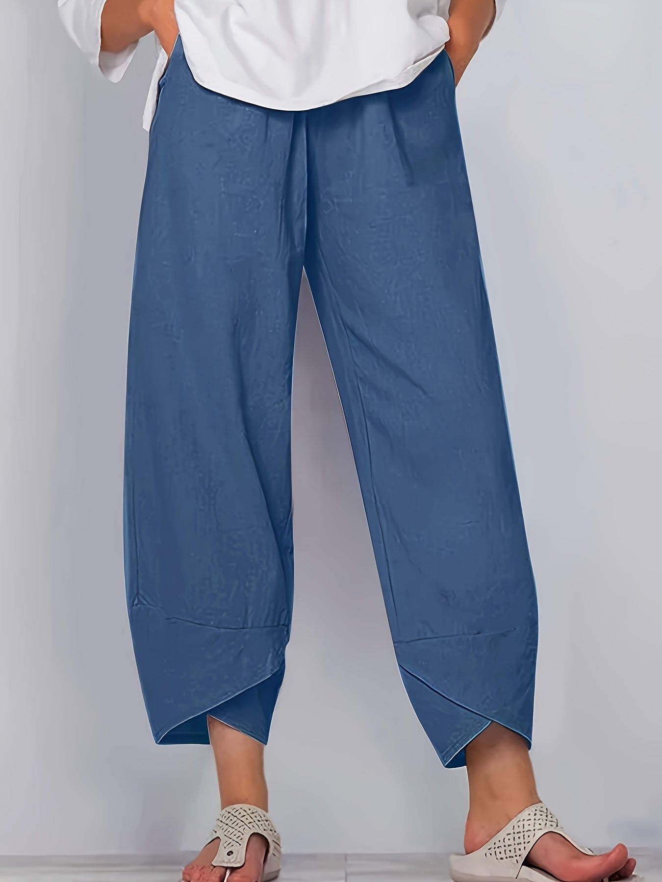 Judith | Elegant Comfort Trousers with Side Pockets