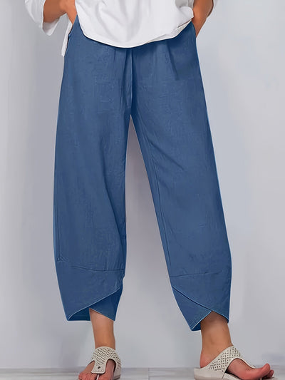 Judith | Elegant Comfort Trousers with Side Pockets