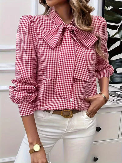THE MEELLA | BOW-TIE BLOUSE