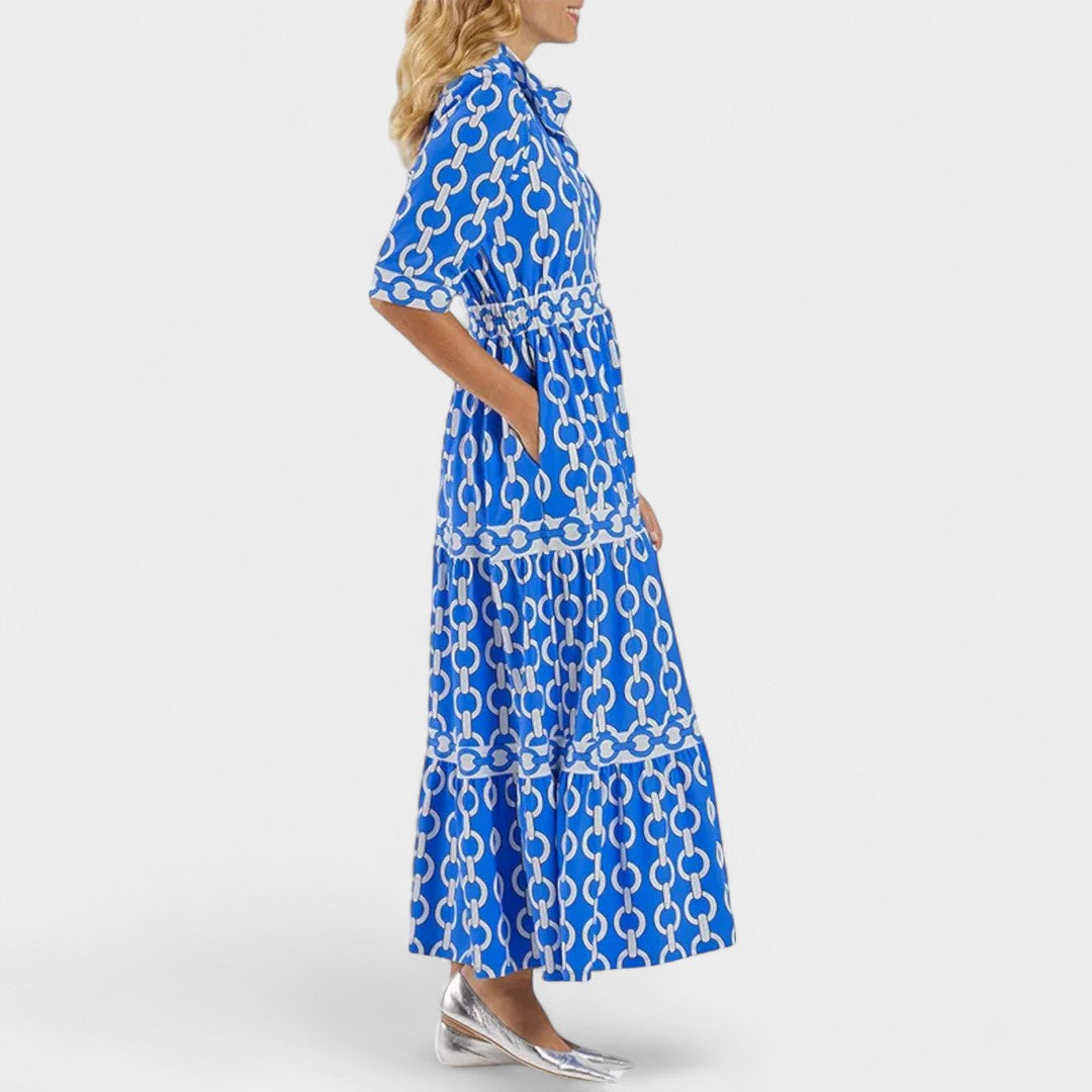 KAREN | PRINTED SHIRT DRESS