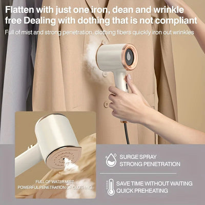 SteamGlide Pro™ — Effortless Wrinkle-Free Confidence Wherever You Go
