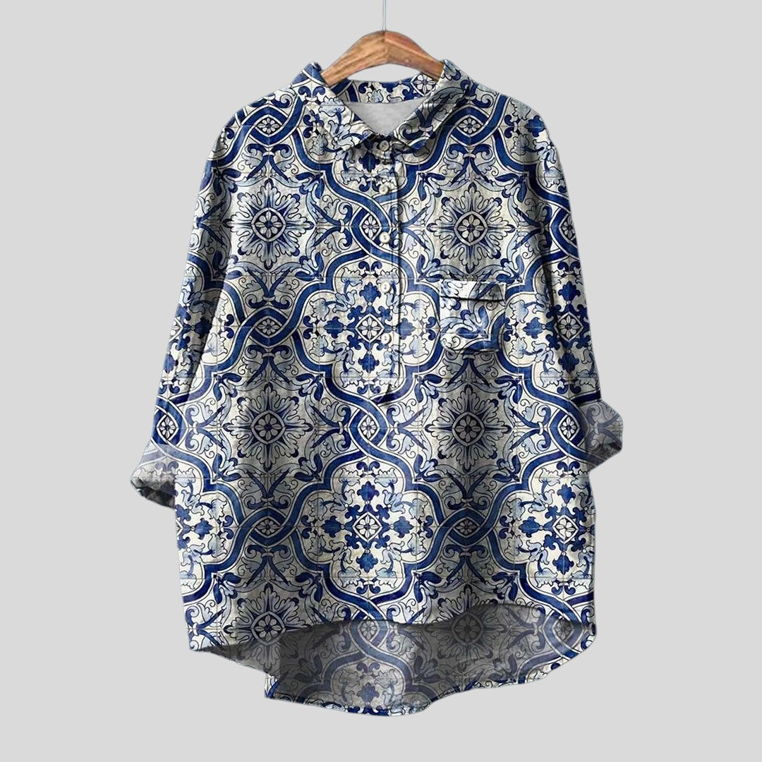 Manaia | Elegant Women's Floral Shirt