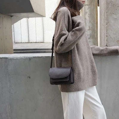 Julia | Soft High-Neck Knit Sweater
