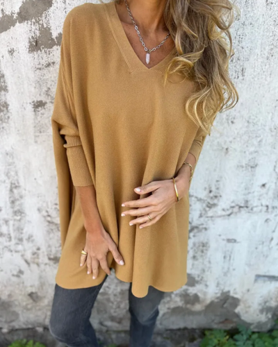 NORTHLINE STUDIO | OVERSIZED V-NECK SWEATER