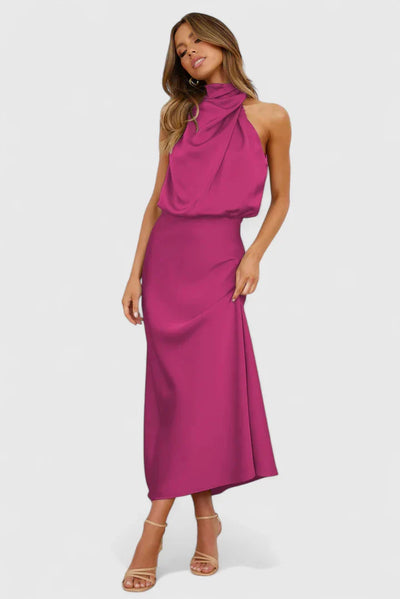 Ivrhanna™ | Elegant Midi Dress