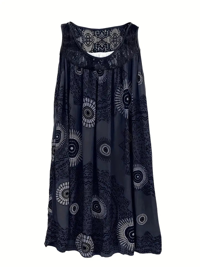 Camila | Elegant Lace Pinafore Dress