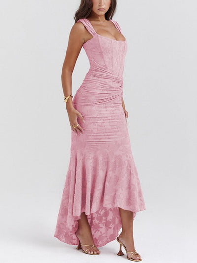 Cesca - Bell floral maxi dress