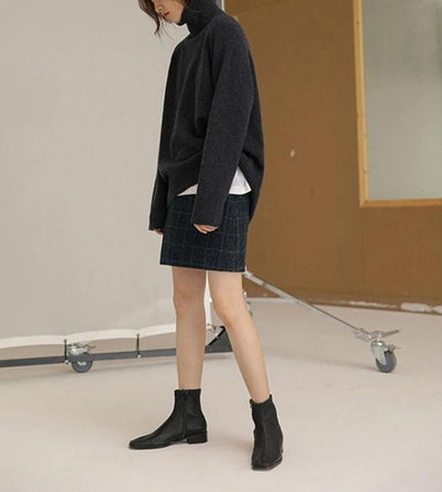 Julia | Soft High-Neck Knit Sweater