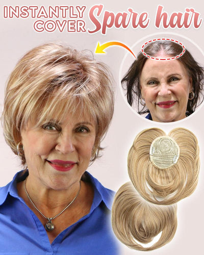 SilkaMane™ Hair Topper Clip — Instantly Restore Confidence with Natural, Fuller Hair That Moves with You