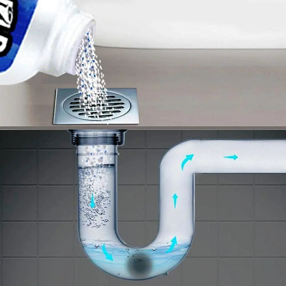 FlowForce™ — Experience Effortless, Instant Drain Freedom Without Harsh Chemicals