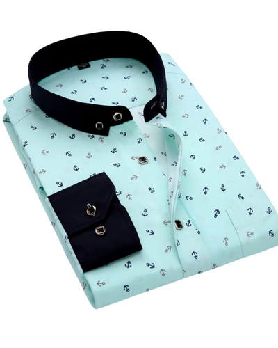 Maravello – Men’s Statement Print Shirt