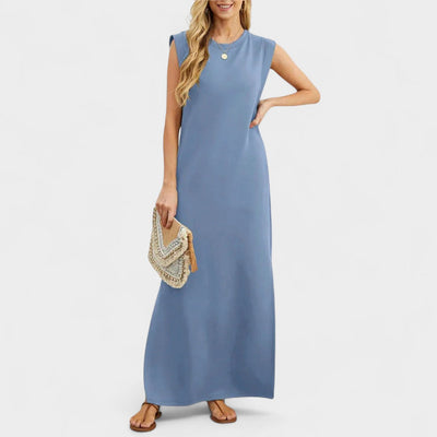 ELENA | SLEEVELESS MAXI DRESS