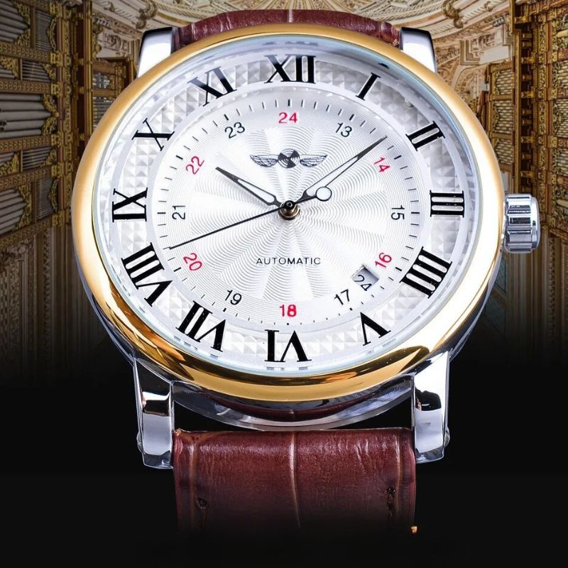Harry Melbourne® - Luxury Leather Fully Automatic Watch