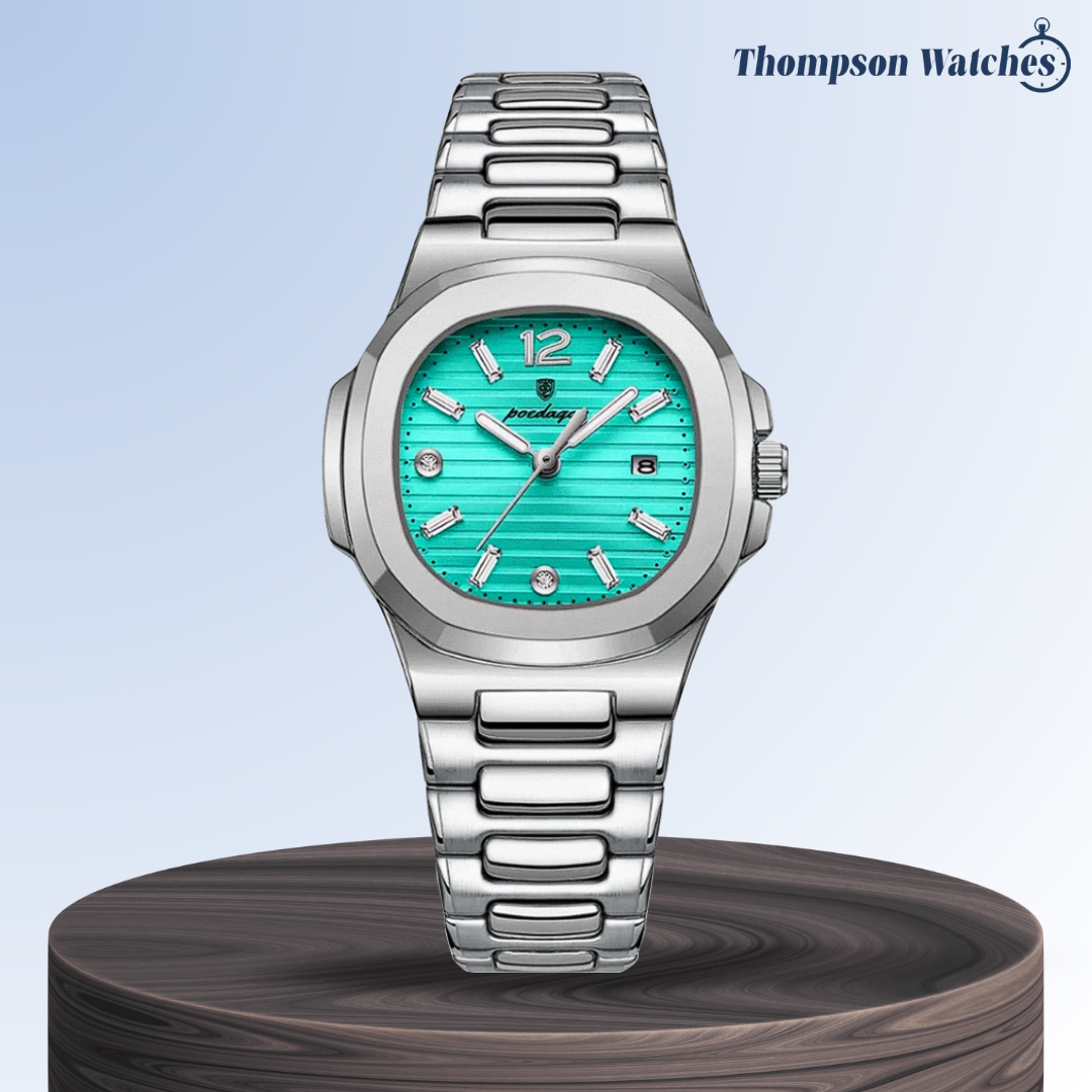 Evan | Refined Dial Detailing Sleek Integrated Steel Design Watch